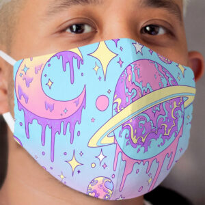 Pastel Galaxy Cloth Face Mask