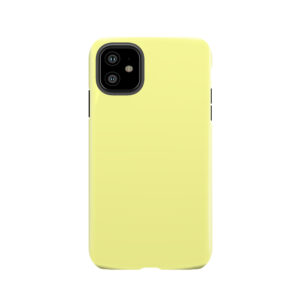 Pastel Yellow Tough Phone Case