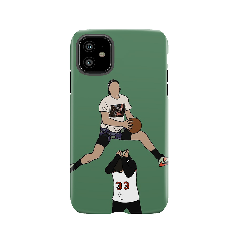 Pat Connaughton Dunk Over Christian Yelich Tough Phone Case