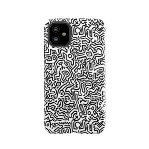 Pattern Black And White Tough Phone Case