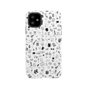 Pattern (Vertical For Phones) Tough Phone Case
