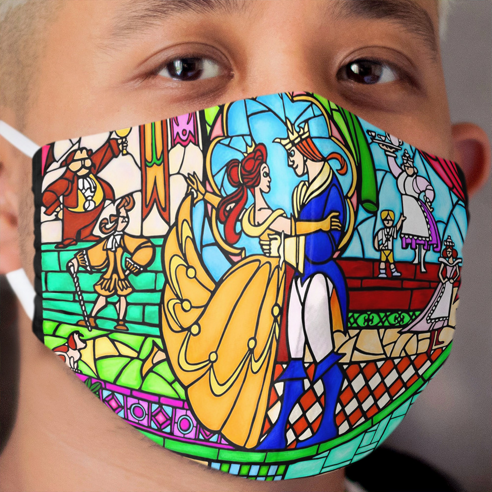 Patterns of the Stained Glass Window Cloth Face Mask