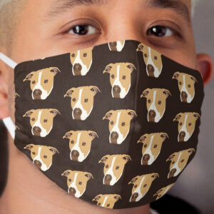 Patty the Pitbull Cloth Face Mask