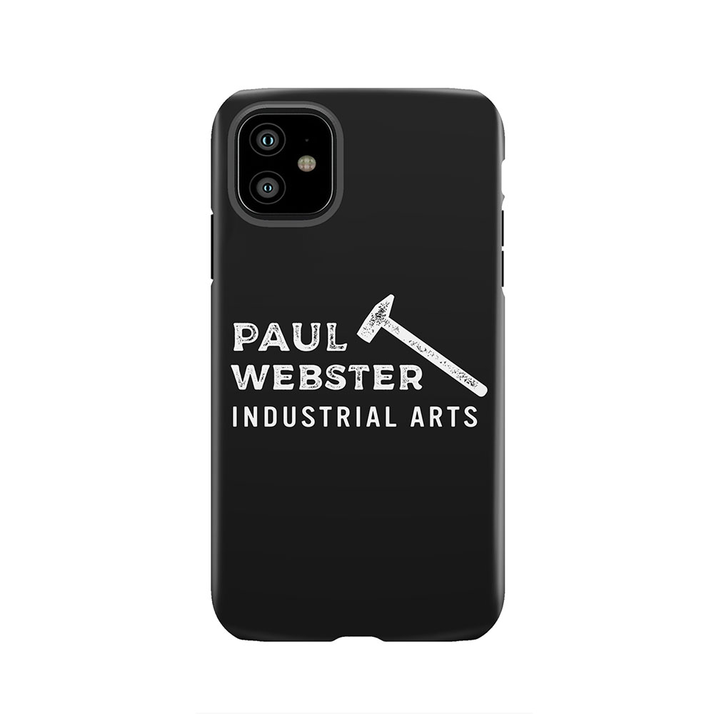 Paul Webster Industrial Arts Logo Tough Phone Case