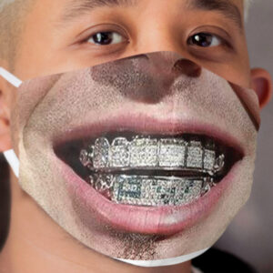 Paull Wall Grill Cloth Face Mask