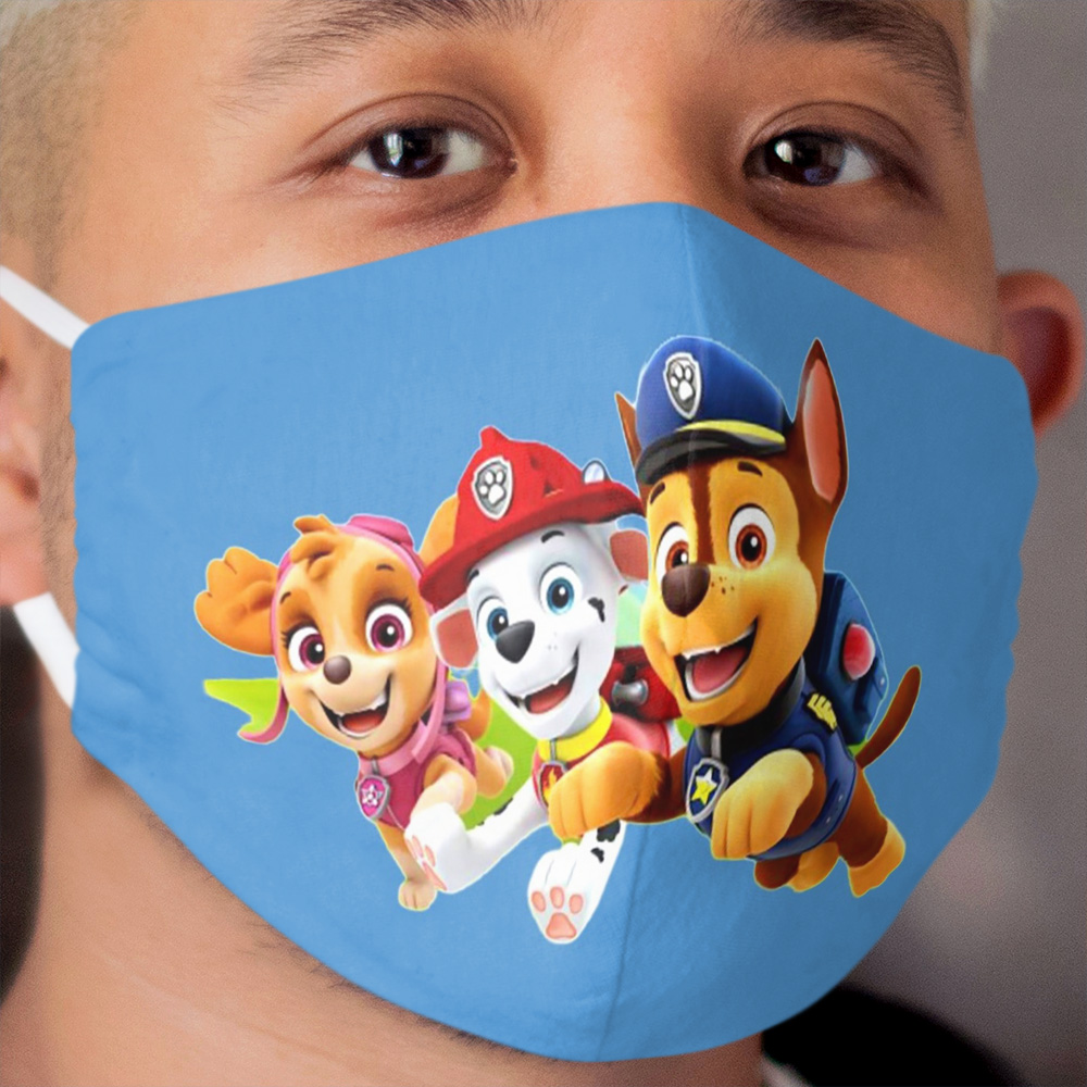 Paw Paw Patrol Cloth Face Mask