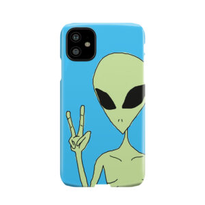 Peace Alien Phone Case