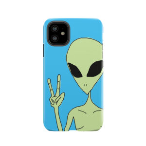 Peace Alien Tough Phone Case