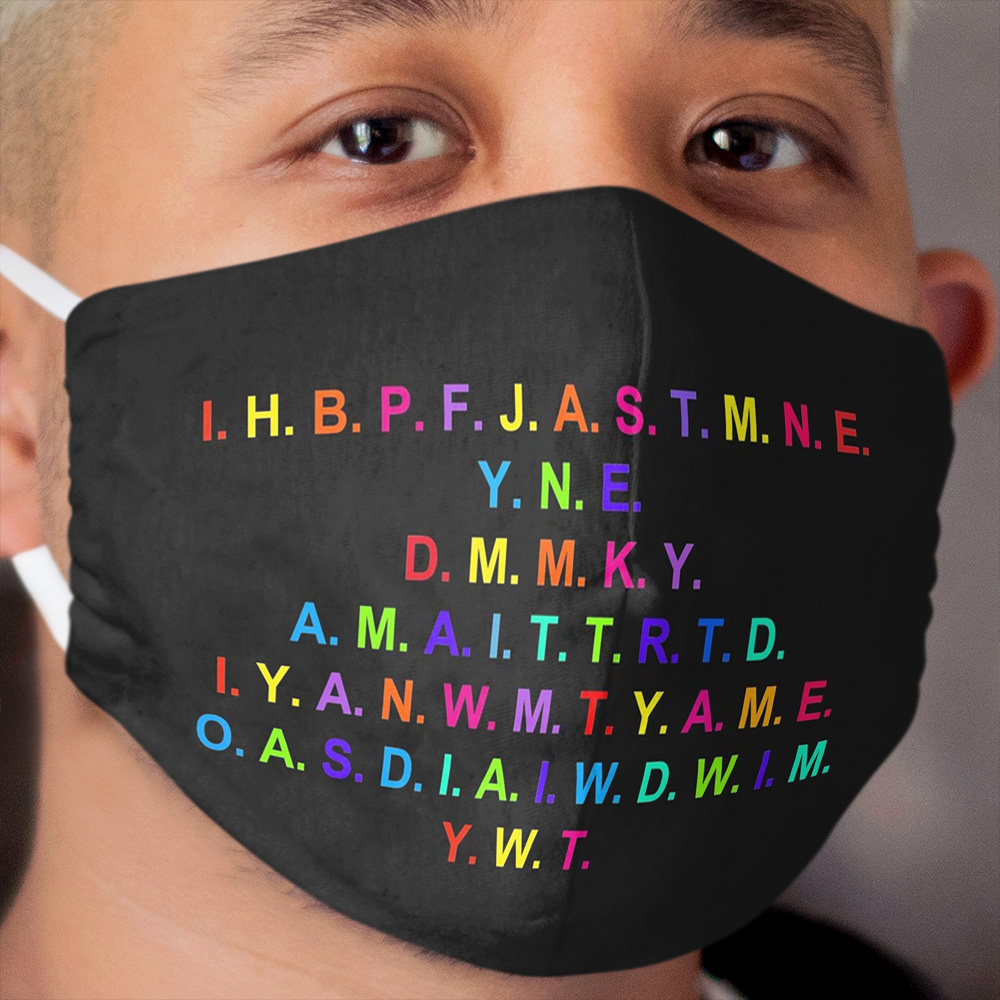 Peace, Freedom, Justice, and Security Cloth Face Mask