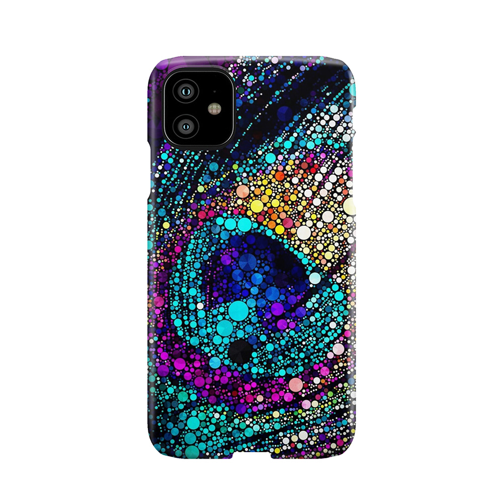 Peacock Feather 2 Phone Case