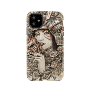 Peacock Samurai Tough Phone Case