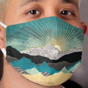 Peacock Vista Cloth Face Mask