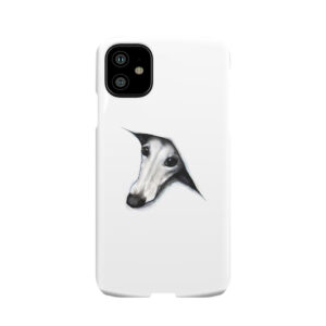 Peeping Whippet Phone Case