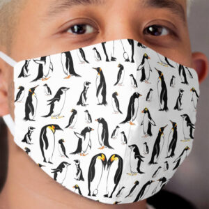 Penguin pattern Cloth Face Mask