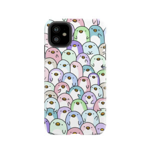 Penguin Snuggles Tough Phone Case