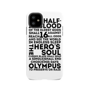 Percy Jackson And The Olympians - The Great Prophecy Tough Phone Case