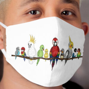 Pet Birds Cloth Face Mask