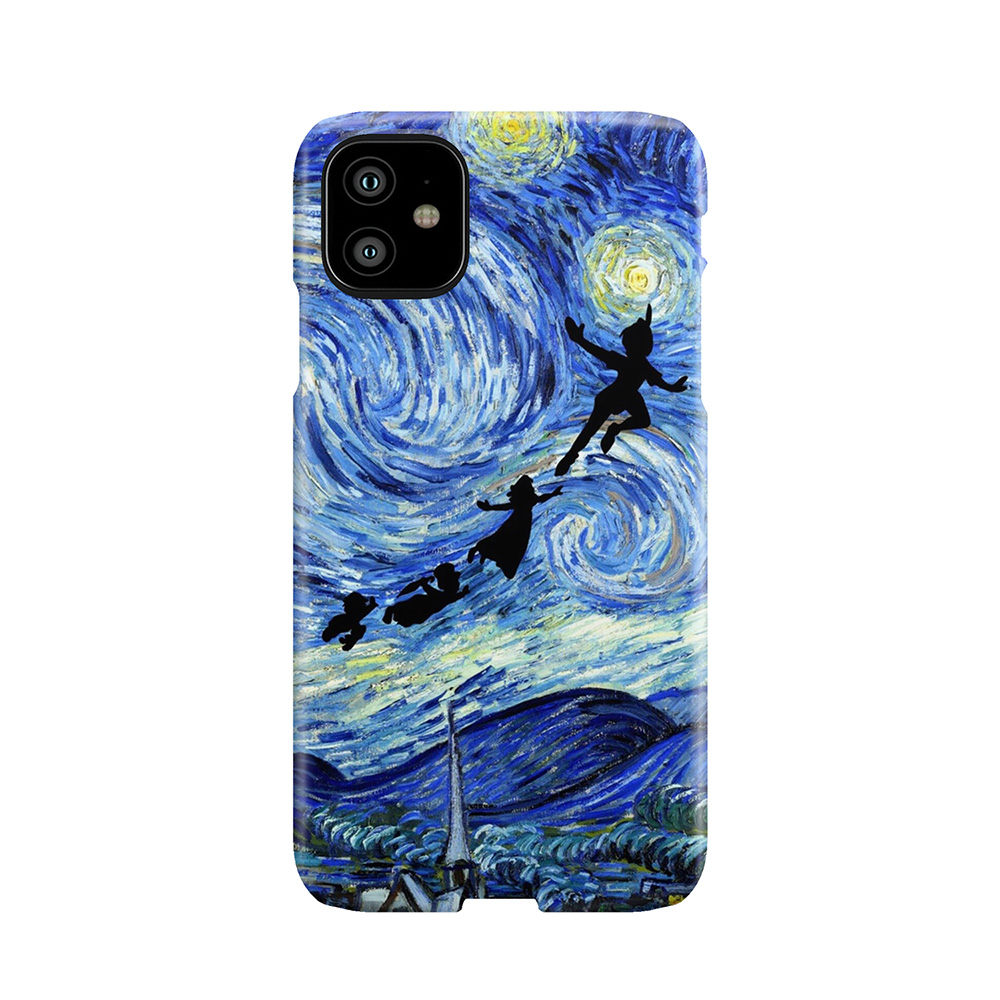 Peter Pan Starry Night Phone Case
