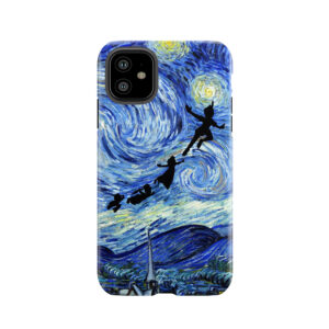Peter Pan Starry Night Tough Phone Case
