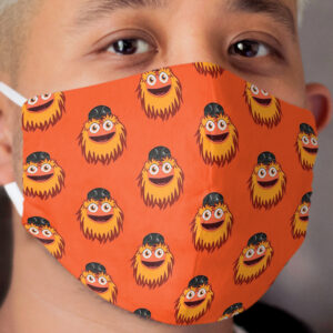 Philadelphia Gritty Mascot Cloth Face Mask