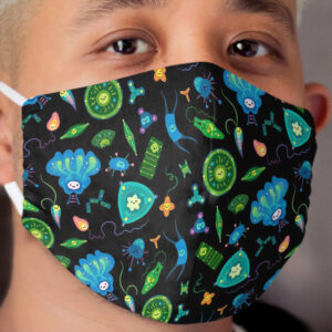 Phytoplankton Cloth Face Mask