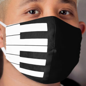 Piano Cloth Face Mask 2