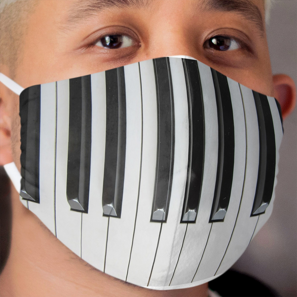 piano Cloth Face Mask