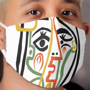 Picasso - Woman's head #1 Cloth Face Mask