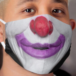 Pickles the Carnie - Circus Clown Cloth Face Mask