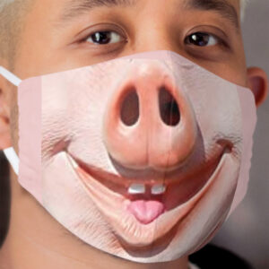pig mask 2 Cloth Face Mask