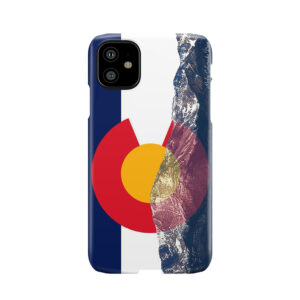 Pikes Peak Colorado Flag Phone Case