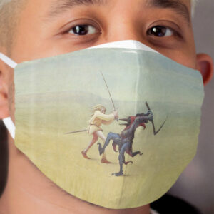 Pin and Cloth Face Mask | Stephen King | The Stand Cloth Face Mask