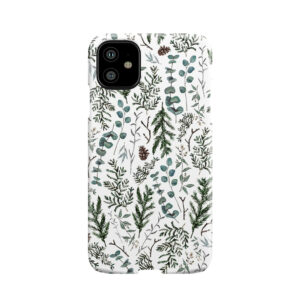 Pine And Eucalyptus Greenery Phone Case