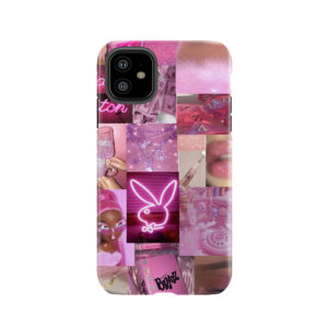 Pink Baddie Aesthetic Poster Tough Phone Case