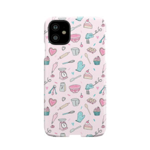 Pink Baking Pattern Phone Case