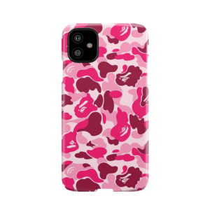Pink Bape Camo Phone Case