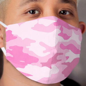 Pink camouflage Cloth Face Mask