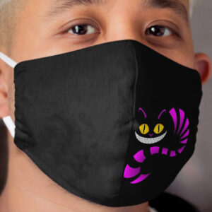 Pink Cheshire Cat Cloth Face Mask