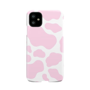 Pink Cow Print Phone Case