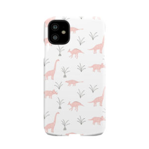 Pink Dinosaurs Phone Case