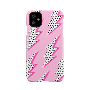 Pink Lightning Bolt 2 Phone Case