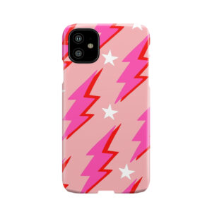 Pink Lightning Bolt 3 Phone Case