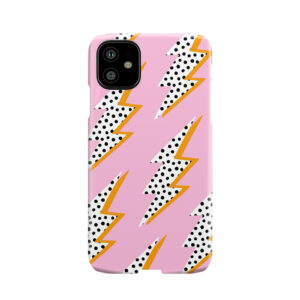 Pink Lightning Bolt Phone Case