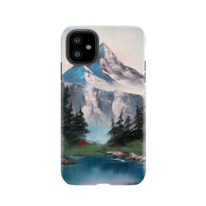 Pink Mountains Tough Phone Case