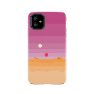Pixel Tatooine Landscape Tough Phone Case