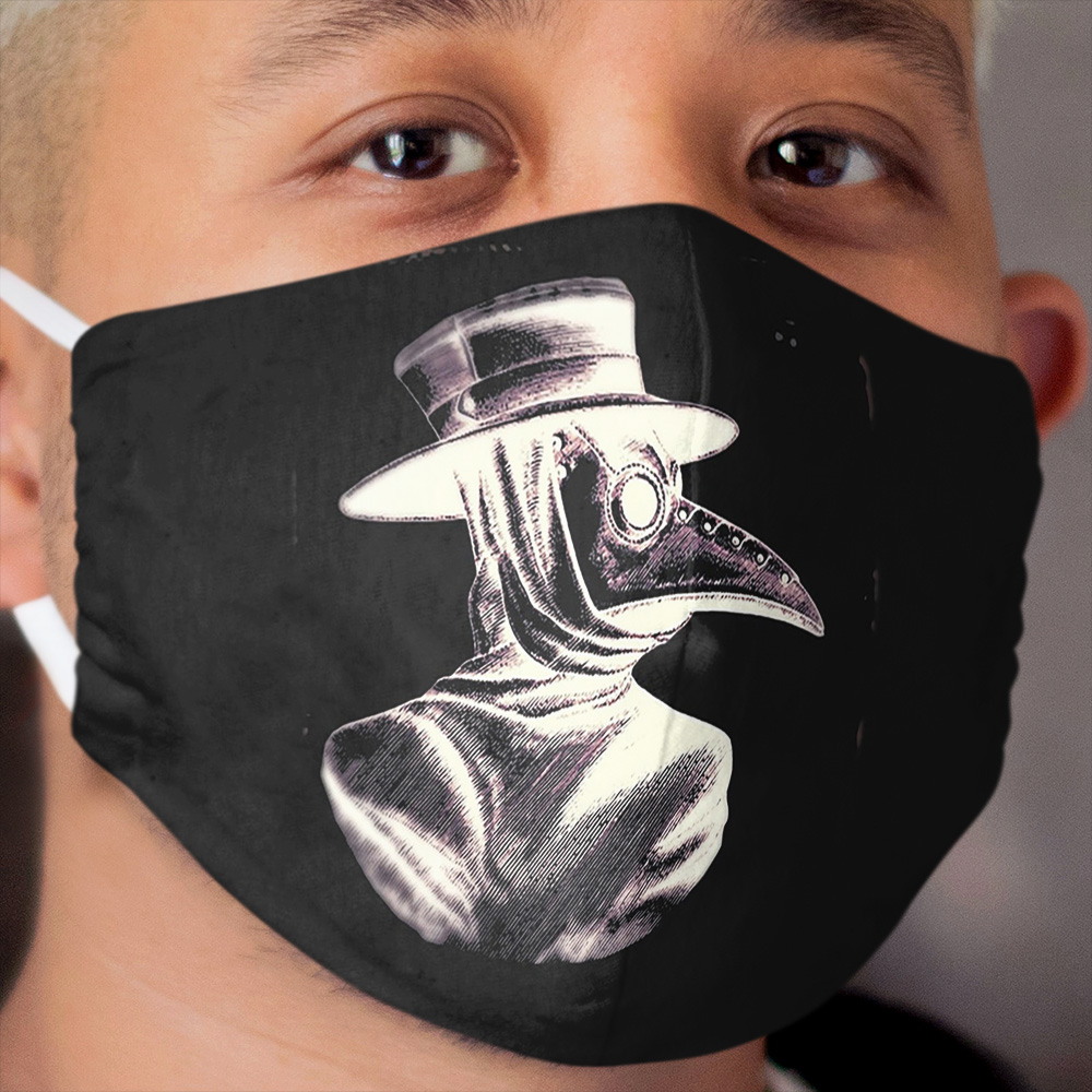 Plague Doctor Cloth Face Mask 3