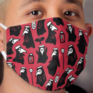Plague Doctors Cloth Face Mask