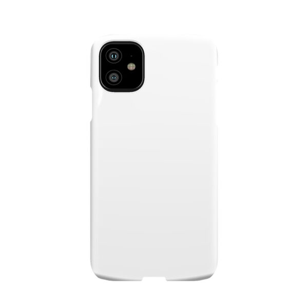 Plain Classic White Phone Case