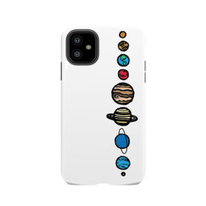 Planets Colour Tough Phone Case