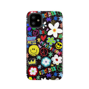 Pmo Colorful Collage Tough Phone Case